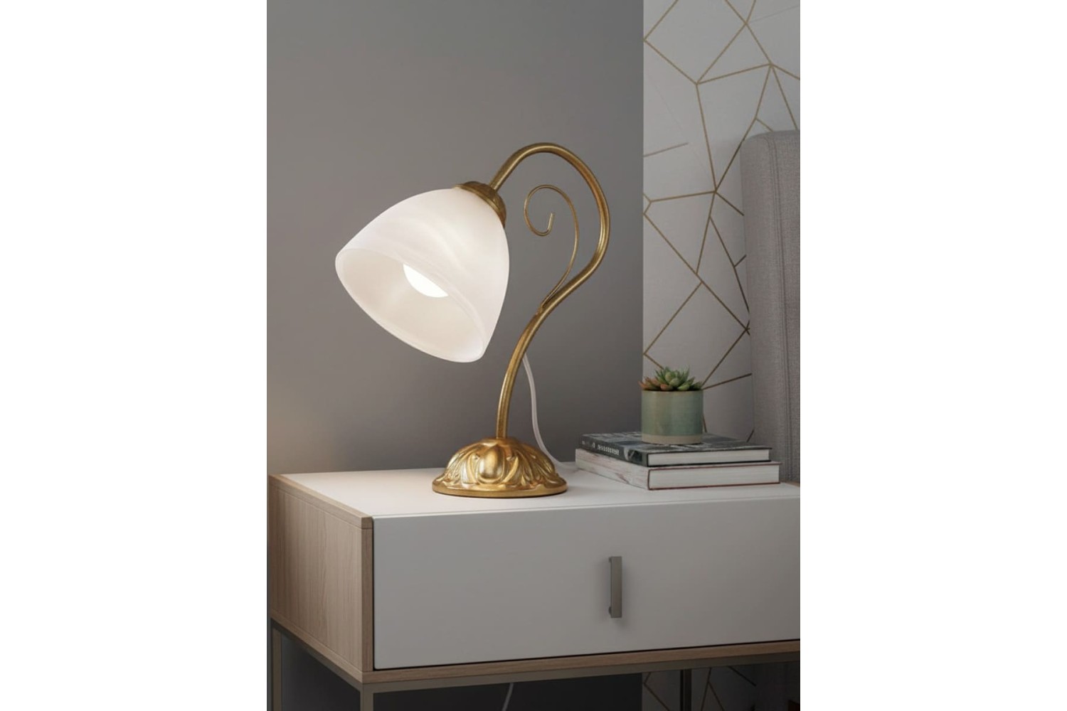 Дизайнерская настольная лампа S5121-1 ПЕТРАСВЕТ