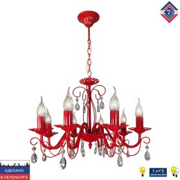 Люстра Петрасвет S1242-8, 8хЕ14 макс. 60Вт