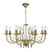 Люстра Петрасвет S1199-8, 8хЕ14 макс. 60Вт