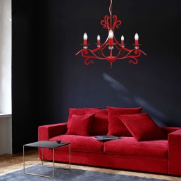 Люстра Петрасвет S3129-5, 5хЕ14 макс. 60Вт