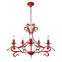 Люстра Петрасвет S3129-5, 5хЕ14 макс. 60Вт