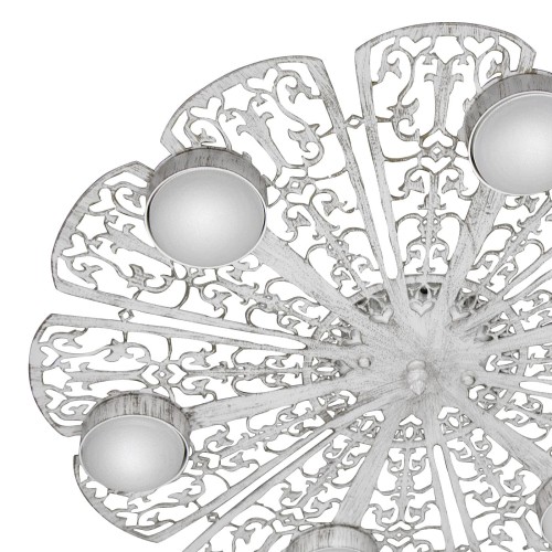 Люстра светодиодная потолочная LED плоская круглая S2452-6