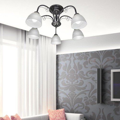 Люстра потолочная 5 плафонов S2243-5