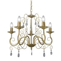 Люстра Петрасвет S1197-5, 5хЕ14 макс. 60Вт