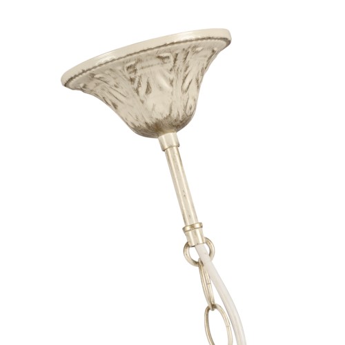 Люстра подвесная с цветами 5 ламп с абажурами S1082-5