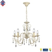 Люстра Петрасвет S1253-5, 5хЕ14 макс. 60Вт