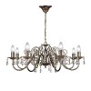 Люстра подвесная с хрусталем 8 ламп S1045-8