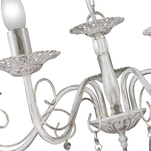 Люстра подвесная с хрусталем 5 ламп S1019-5