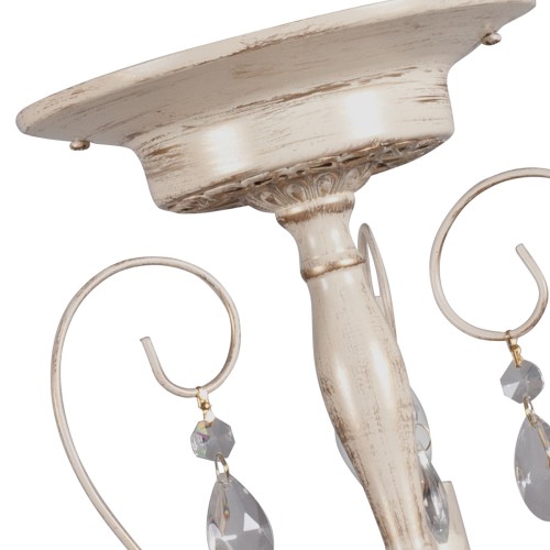 Люстра потолочная классичка с хрусталем 3 лампы S1007-3