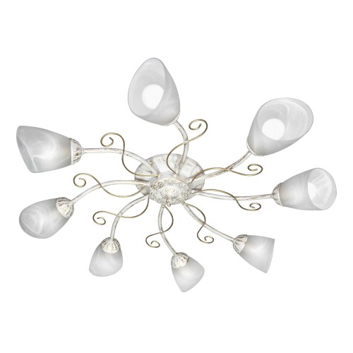 Люстра потолочная 8 плафонов S2245-8