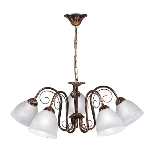 Люстра подвесная 5 плафонов S2135-5