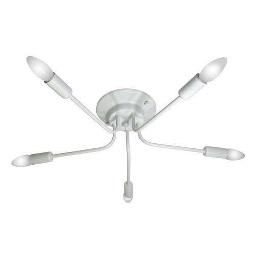 Люстра потолочная 5 ламп лофт S2432-5