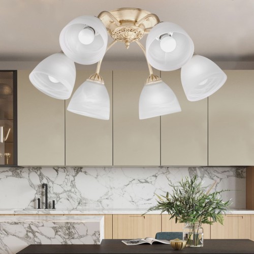 Люстра потолочная 6 плафонов S2148-6